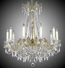  CH9285-A-10G-ST - 10 Light Crystella Chandelier